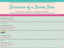 Tablet Screenshot of divinemrsdiva.com